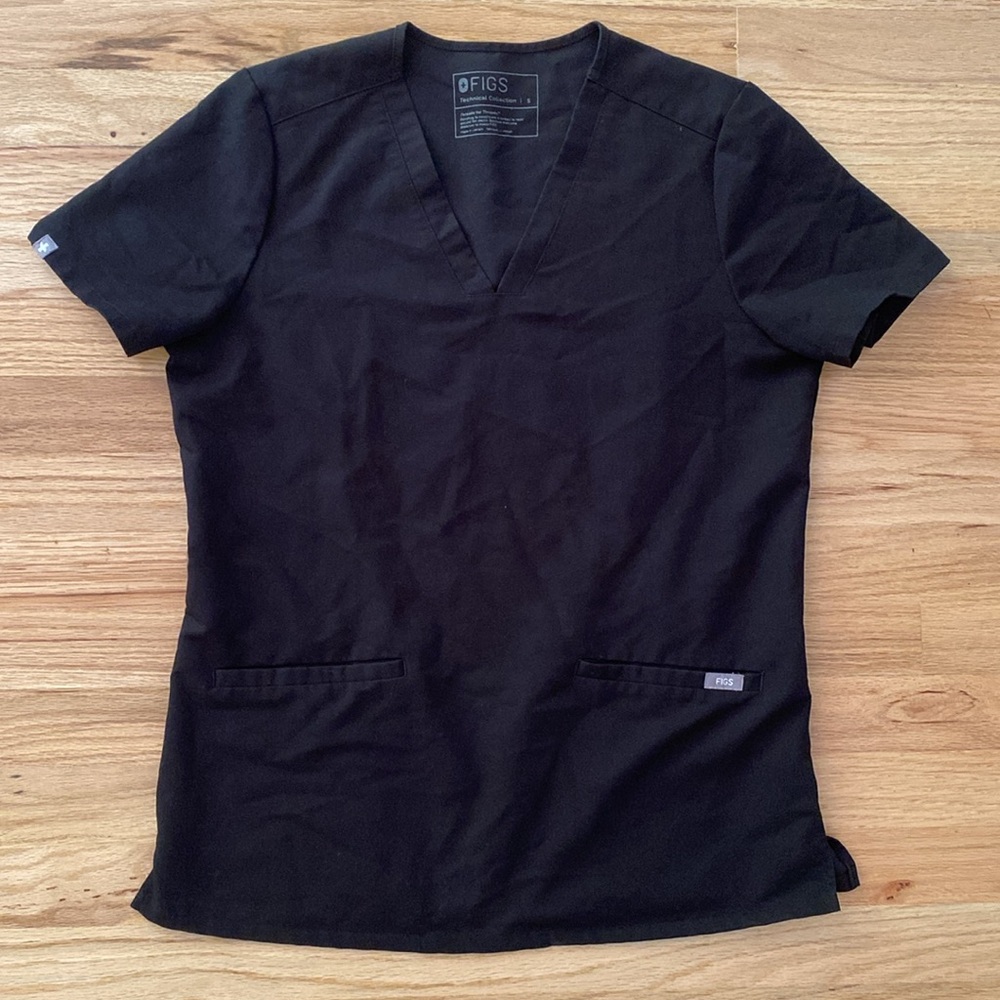 Figs Casma Three-Pocket Scrub Top - Picture 3 of 5